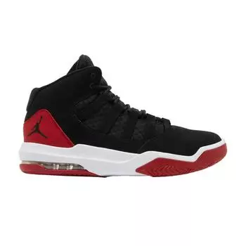 Air Jordan Jordan Max Aura Черные красные мужские кроссовки для спортзала AQ9084-023