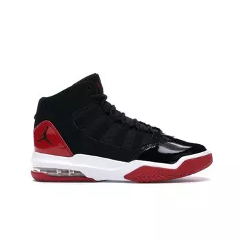 Air Jordan Jordan Max Aura GS Черные спортивные красные детские кроссовки Белые AQ9214-006
