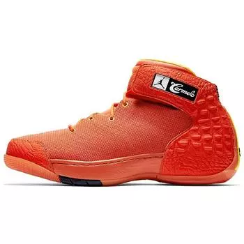 Air Jordan Jordan Melo 1.5 Толстовка Melo Мужские кроссовки Red Team-Orange White-Team-Orange AT5386-801 43
