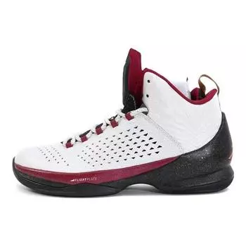 Air Jordan Jordan Melo M11 Christmas Мужские кроссовки белые черные кардинально-красные 718450-125