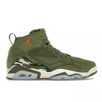 Air Jordan Jordan MVP Sky J Light Olive Мужские кроссовки зеленые ярко-мандариновые черные DZ4475-300 40.5