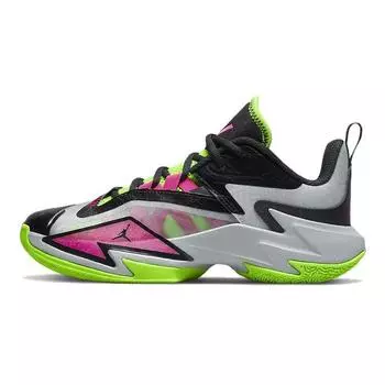 Air Jordan Jordan One Take 3 GS Wolf Grey Pink Prime Детские кроссовки Electric-Green Black DC7702-002 37.5