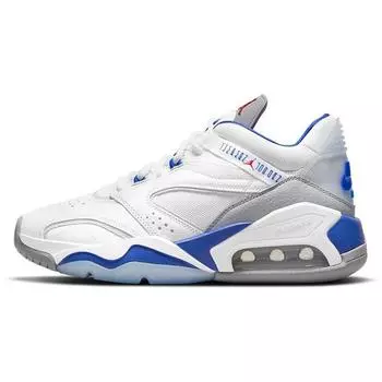 Air Jordan Jordan Point Lane True Blue Мужские кроссовки Белый Светло-Дымчато-Серый Университет-Красный CZ4166-101 42.5