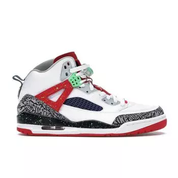 Air Jordan Jordan Spizike Light Poison Green Мужские кроссовки Белый Light-Poison-Green-University-Red 315371-132