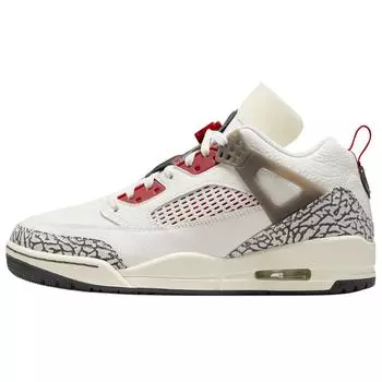 Air Jordan Jordan Spizike Low Sail Anthracite Unisex Sneakers Cream Coconut-Milk Varsity-Red FQ1759-116 42.5