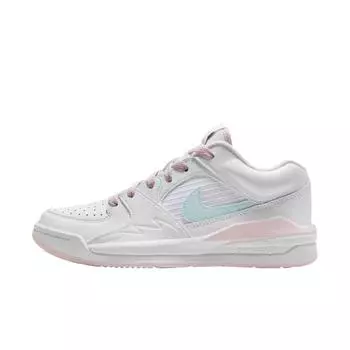 Air Jordan Jordan Stadium 90 Cotton Candy женские кроссовки белые розовые-Oxford Glacier-синие HQ1193-141 36.5