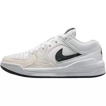 Air Jordan Jordan Stadium 90 GS White Wolf Grey Black Детские кроссовки Cool-Grey DX4399-112 36.5