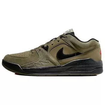 Air Jordan Jordan Stadium 90 Olive Black Мужские кроссовки Зеленый Средний-Оливковый Университет-Красный HF5258-201 44