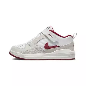 Air Jordan Jordan Stadium 90 PS Белые университетские красные детские кроссовки Sail DX4398-106 35