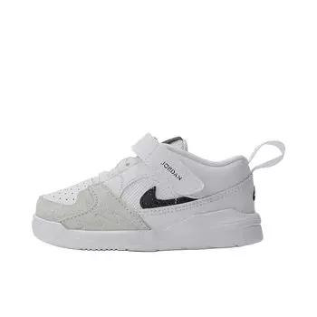 Air Jordan Jordan Stadium 90 TD Белый Cool Grey Черный Детские кроссовки Wolf-Grey DX4396-112 27