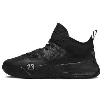Air Jordan Jordan Stay Loyal 2 Черные мужские кроссовки серебристого цвета с металликом DQ8401-001 41