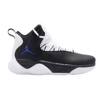 Air Jordan Jordan Super.Fly MVP PF Dark Concord Мужские кроссовки черные Dark-Concord-White AR0038-051