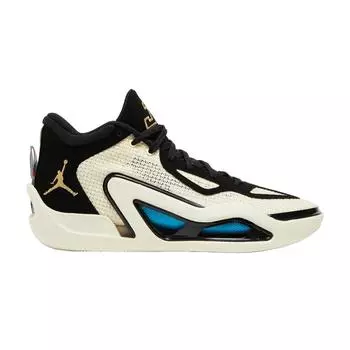Air Jordan Jordan Tatum 1 PF Barbershop Мужские кроссовки Кремовый Кокосово-Молочный Металлик-Золото DX5574-180 44.5