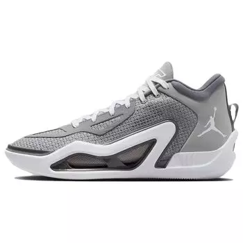 Air Jordan Jordan Tatum 1 PF Cool Grey Мужские кроссовки Средне-серые Gunsmoke White DZ3330-002 46
