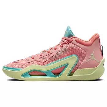 Air Jordan Jordan Tatum 1 Pink Lemonade мужские кроссовки розовые-оттенок лава-свечение аврора-зеленый DV6208-600 42