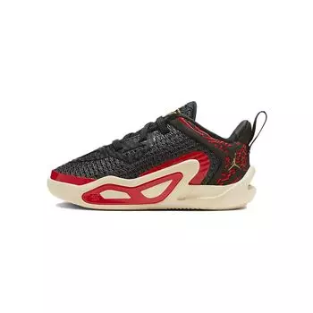 Air Jordan Jordan Tatum 1 TD Zoo Детские кроссовки Черный металлик-золотой университет-красный FJ4655-001 26