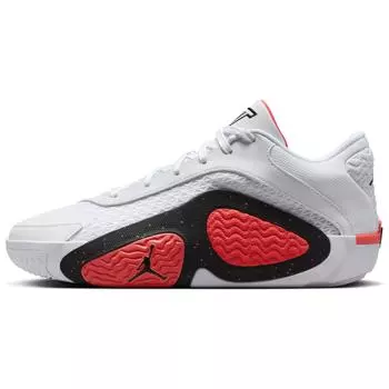 Air Jordan Jordan Tatum 2 PF Red Cement унисекс кроссовки Белый Ярко-малиновый Черный FJ6458-106 44.5