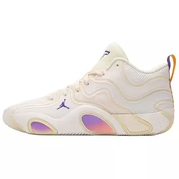 Air Jordan Jordan Tatum 3 PF межсезонные мужские кроссовки кремовый парус темный-ирис HV5913-100 42.5