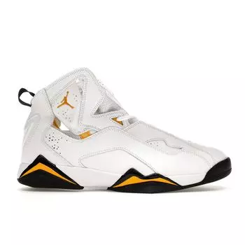 Air Jordan Jordan True Flight Белые Желтые Мужские Кроссовки Охры Черные 342964-107 45