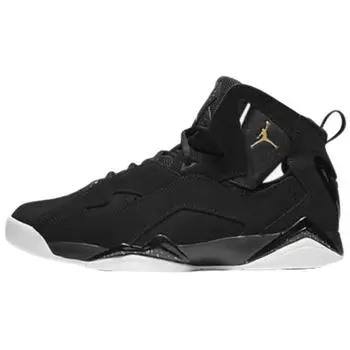 Air Jordan Jordan True Flight Черные мужские кроссовки металлик-золотой-черный-белый 342964-026