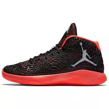 Air Jordan Jordan Ultra.Fly Черные инфракрасные мужские кроссовки Infrared-23 Reflect-Silver 834268-004