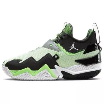Air Jordan Jordan Westbrook One Take PF Rage Green Мужские кроссовки Белый Черный CJ0781-103