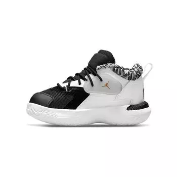 Air Jordan Jordan Zion 1 TD Gen Zion Детские кроссовки Белый Черный Металлик-Золото DC2023-002 21