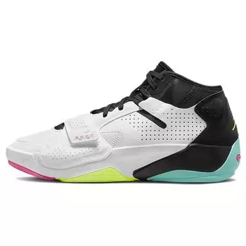 Air Jordan Jordan Zion 2 PF Dynamic Turquoise Мужские кроссовки White Volt Black DM0858-107 43