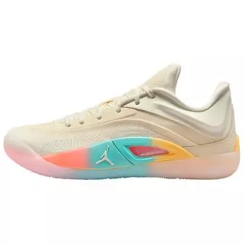 Air Jordan Jordan Zion 4 PF Low Country Мужские кроссовки Кремовый Кокосовое молоко Парус FD0591-102 41