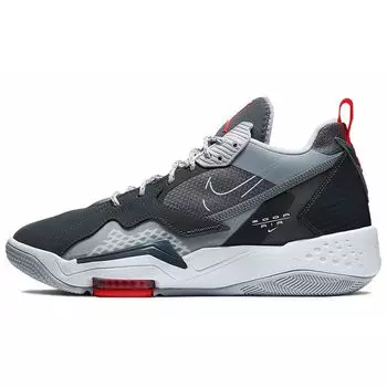 Air Jordan Jordan Zoom 92 Cool Grey Мужские кроссовки Белые темно-серые CK9183-005