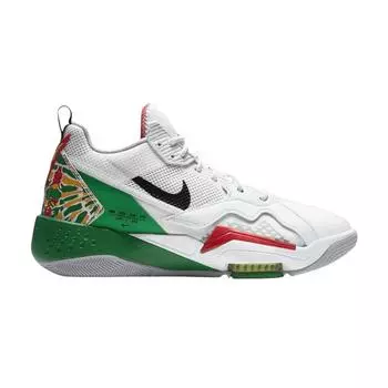 Air Jordan Jordan Zoom 92 White Lucky Green Dark Sulphur Мужские кроссовки Черные спортивные красные CK9183-103