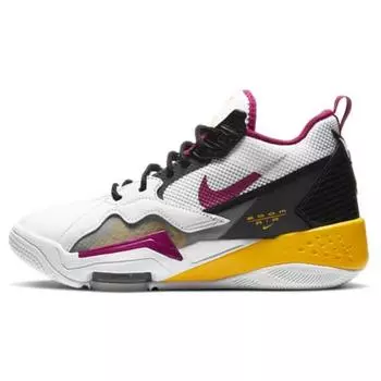 Air Jordan Jordan Zoom 92 Женские кроссовки Cactus Flower Белый Черный Дымчато-Серый CK9184-105