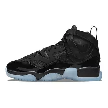 Air Jordan Jumpman Two Trey GS Black University Red Детские кроссовки Белые DQ8431-003 36.5