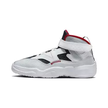 Air Jordan Jumpman Two Trey PS White Midnight Navy Детские кроссовки Университет-красный Pure-Platinum DQ8432-101 28