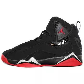 Air Jordan Кроссовки Jordan True Flight GS Black Red Kids 343795-003