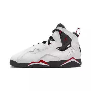 Air Jordan Кроссовки Jordan True Flight PS Cardinal Kids Белый Varsity-Красный Черный 343796-100 31