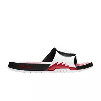 Air Jordan Кроссовки унисекс Jordan Hydro 5 Retro Slide White Fire Red Black 555501-101 40