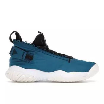 Air Jordan Кроссовки унисекс Jordan Proto React Green Abyss Бело-Черные BV1654-301