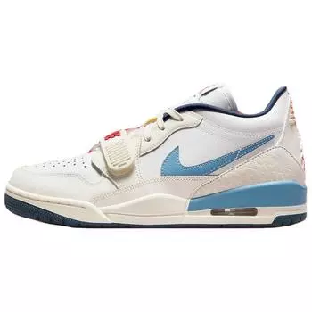 Air Jordan Legacy 312 Low Sail Aegean Storm женские кроссовки кремово-белые Armoury-Navy HM3709-141 35.5