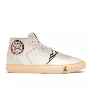 Air Jordan Maison Chteau Rouge x Jordan Series Mid United Youth International — кроссовки унисекс с парусом белый коричневый-базальтовый бледно-ванильный DO5247-122 36.5