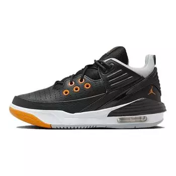 Air Jordan Max Aura 5 GS Magma Orange Детские кроссовки Черный Волко-Серый Белый DZ4352-008 36.5