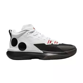 Air Jordan Naruto x Jordan Zion 1 SP Sage Of The Six Paths Мужские кроссовки Белый Черный Университет-Красный DQ4706-160 40.5