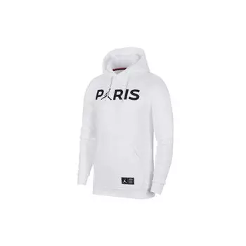 Air Jordan Paris Saint-Germain Hoodie Мужские топы Серый BQ4201-100 XXXL