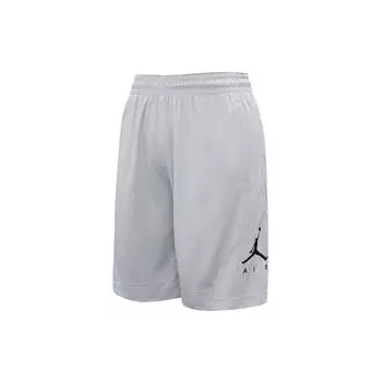 Air Jordan Rise Полосатые треугольные шорты с логотипом Быстросохнущие трикотажные баскетбольные шорты Мужские брюки Серые BV5265-012 XXXL