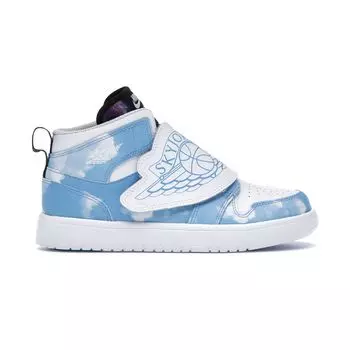 Air Jordan Sky Jordan 1 PS Fearless Kids Кроссовки Синий Университет-Синий Белый CT2477-400