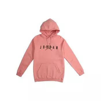Air Jordan Sport DNA HBR Pattern Толстовка с капюшоном Вязаная толстовка Мужские топы Кварцево-розовый CT6293-606 XS