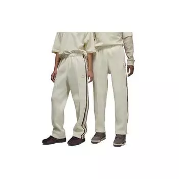 Air Jordan XA Ma Maniere Collaboration SS23 Однотонные брюки с полосками по бокам Брюки унисекс цвета кокосового молока DV7464-113 XS