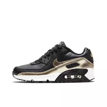 Air Max 90 LTR Black Metallic Gold Star GS
