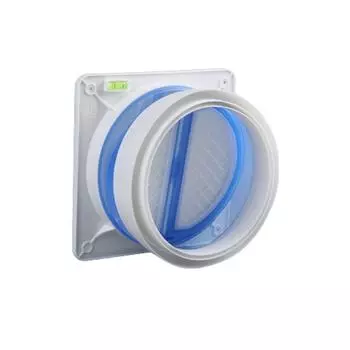 Air Outlet Fresh System Pipe Check Valve Self-closing Seal Range Hoods Check Valve Valve Parts 150-180mm-without mountings