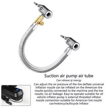 Удлинительный шланг для накачивания воздушного насоса для шоссейного велосипеда, высокое давление 40/60/80 см A